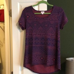 LLR purple and pink classic T